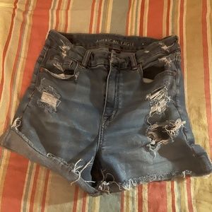 American eagle jean shorts